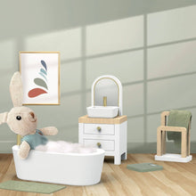 Load image into Gallery viewer, Doll House Bathroom set incl. 1 character