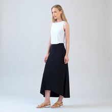 Load image into Gallery viewer, Cascade Drape Hi-Low Maxi Skirt