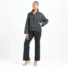 Load image into Gallery viewer, Denim Stretch - Button Closure Pocket Jacket