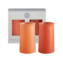 Load image into Gallery viewer, Terra + peach | stegg | Silicone Unbreakable Highball Glasses