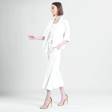 Load image into Gallery viewer, Linen Knit - Hi-Low Pocket Cardigan Jacket