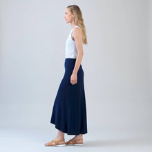 Load image into Gallery viewer, Cascade Drape Hi-Low Maxi Skirt