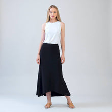 Load image into Gallery viewer, Cascade Drape Hi-Low Maxi Skirt
