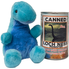 Load image into Gallery viewer, Canned Loch Ness Monster | Stuffed Plush | Funny Jokes