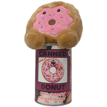Load image into Gallery viewer, Sprinkles the Canned Donut - Eco-Friendly Plush w/Jokes