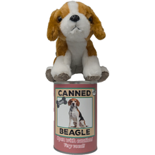 Load image into Gallery viewer, Chase the Canned Beagle | Stuffed Animal Plush w/Jokes |Gift