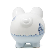 Load image into Gallery viewer, Triple Sailboat Large Piggy Bank