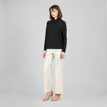 Load image into Gallery viewer, Soft Ribbed - Cowl Turtleneck Sweater Top