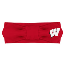 Load image into Gallery viewer, Wisconsin Badgers Infant and Toddler Solid Hair Knot