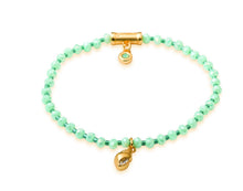 Load image into Gallery viewer, Twinkle Stretch Bracelet Seafoam/Shell