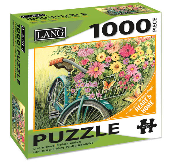 Bicycle Bouquet 1000 Piece Puzzle