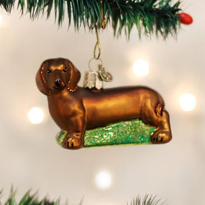 Old World Christmas- Dachshund Ornament