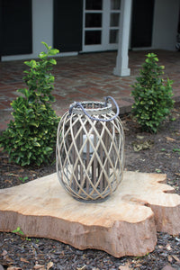 Small Grey Willow Lantern