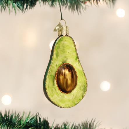 Old World Christmas- Avocado Ornament