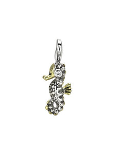 Small Seahorse Clip Charm