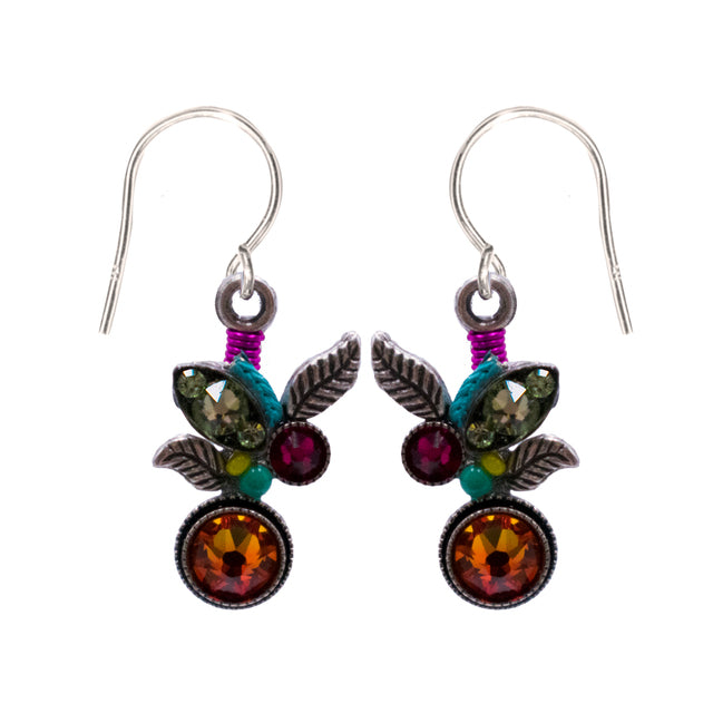 Multi-Color Botanic Earrings