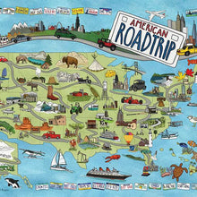 Load image into Gallery viewer, American Road Trip Puzzle