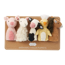 Load image into Gallery viewer, Barnyard Finger Puppet Set