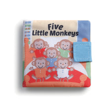 Load image into Gallery viewer, Five Little Monkeys Puppet Book