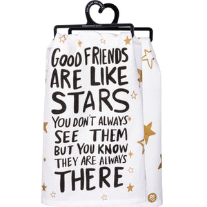 Dish Towel - Friends Are Like Stars