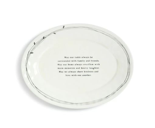 Large Family Blessings Platter