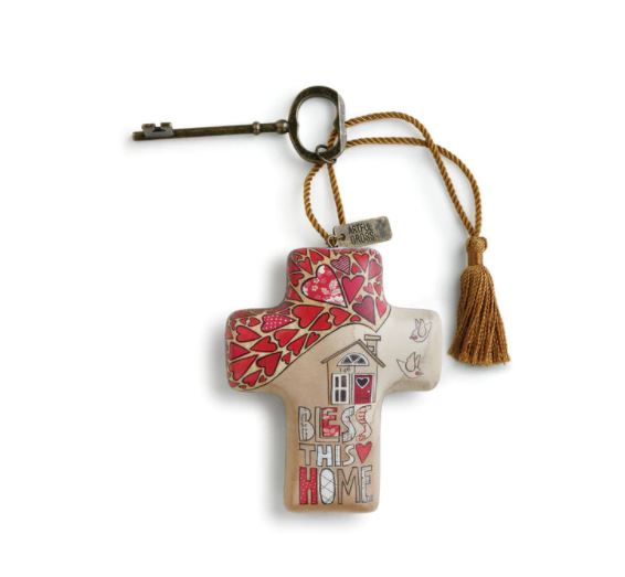 Bless This Home Artful Cross