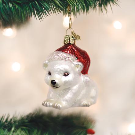 Old World Christmas- Polar Bear Ornament
