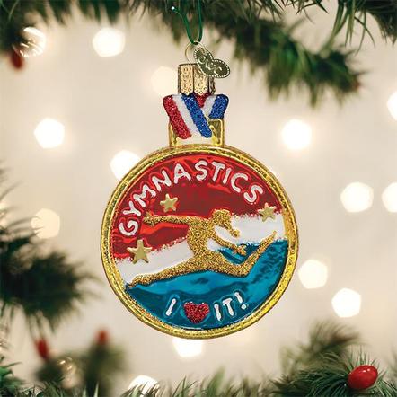 Old World Christmas- Gymnastics Ornament