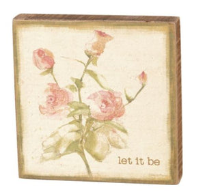 Let It Be Box Sign