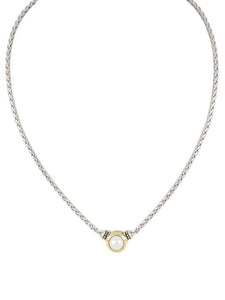 Pérola White Seashell Pearl Necklace