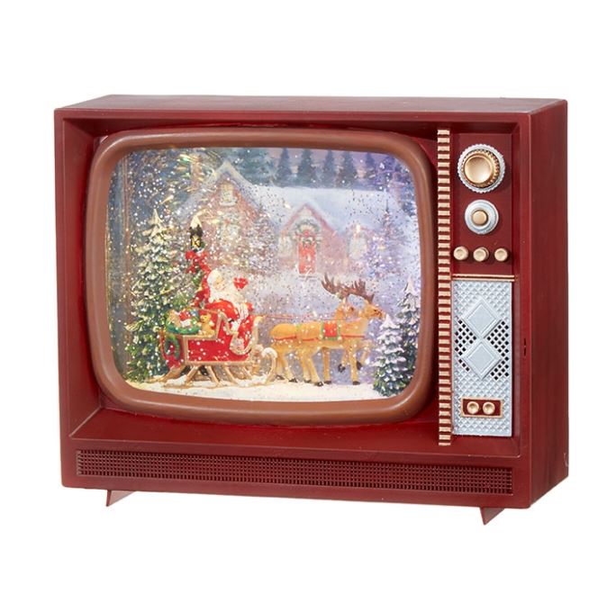 Santa and Reindeer Musical TV