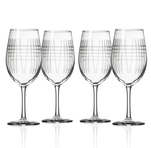 Matchstick All Purpose Wine Glass Set
