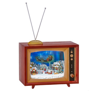 Animated Musical Santa's Flight TV