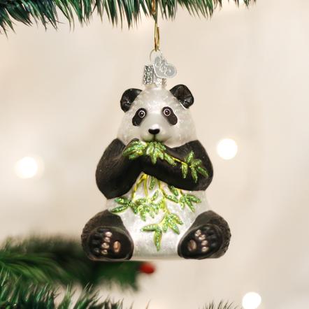 Old World Christmas- Panda Ornament