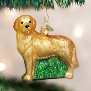 Old World Christmas- Golden Retriever Ornament