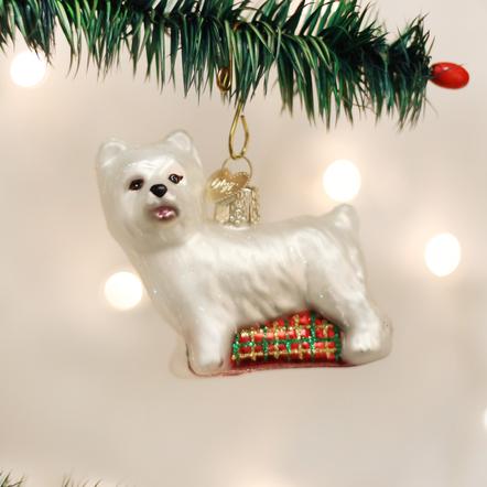 Old World Christmas- Westie Ornament