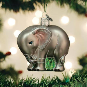 Old World Christmas- Baby Elephant Ornament