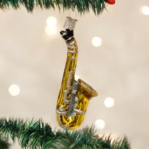 Old World Christmas- Saxophone Ornament
