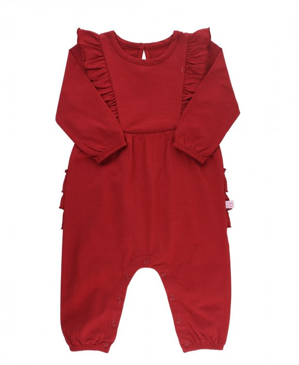 Cranberry Waterfall Jumpsuit