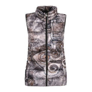 Always In Motion Abstract Art Long Vest