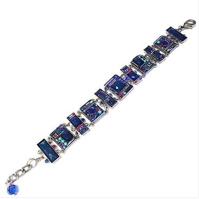 Geometric Bermuda Blue Bracelet