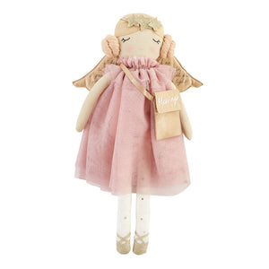 Pink Dress Angel Doll