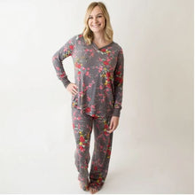 Load image into Gallery viewer, Cherry Blossom Charcoal PJ&#39;S
