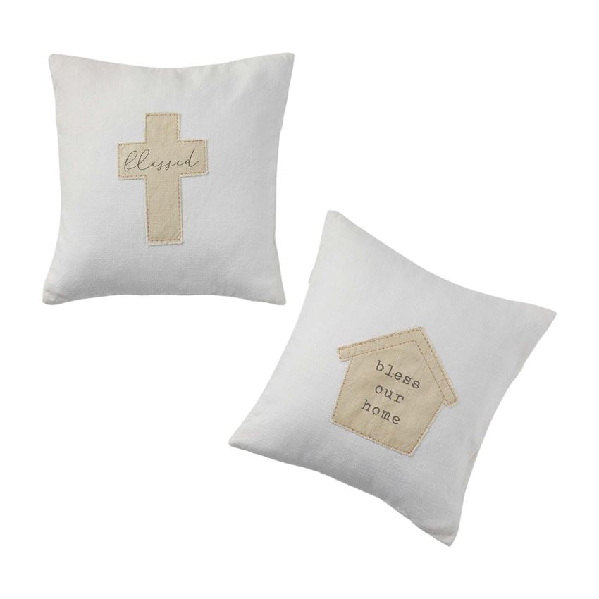 Blessed Applique Pillows