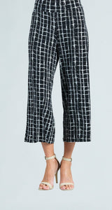 Geo Square Print Modern Pull On Gaucho