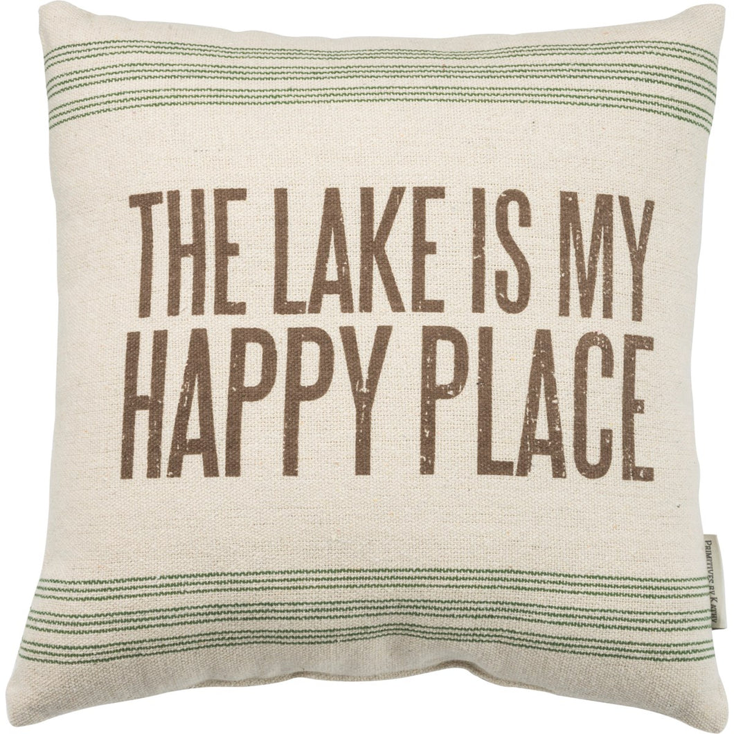 Pillow - Lake Happy Place