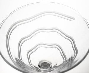 Good Vibrations Martini Glass