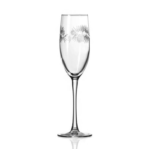 Icy Pine Champagne Flute
