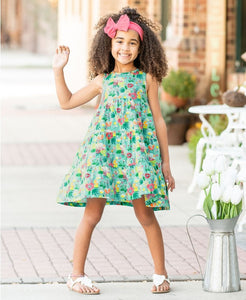Flower Patch Tiered Dress