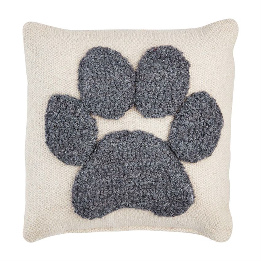 Small Hooked Dog Pillow